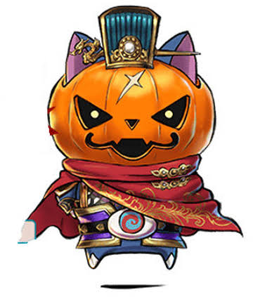 TsuchiGama's tweet photo. the Yokai Watch ship of the day is El Hallow's Eve (Halloween Fuyunyan Sou Sou x Dracunyan) https://t.co/UZas3brWxE