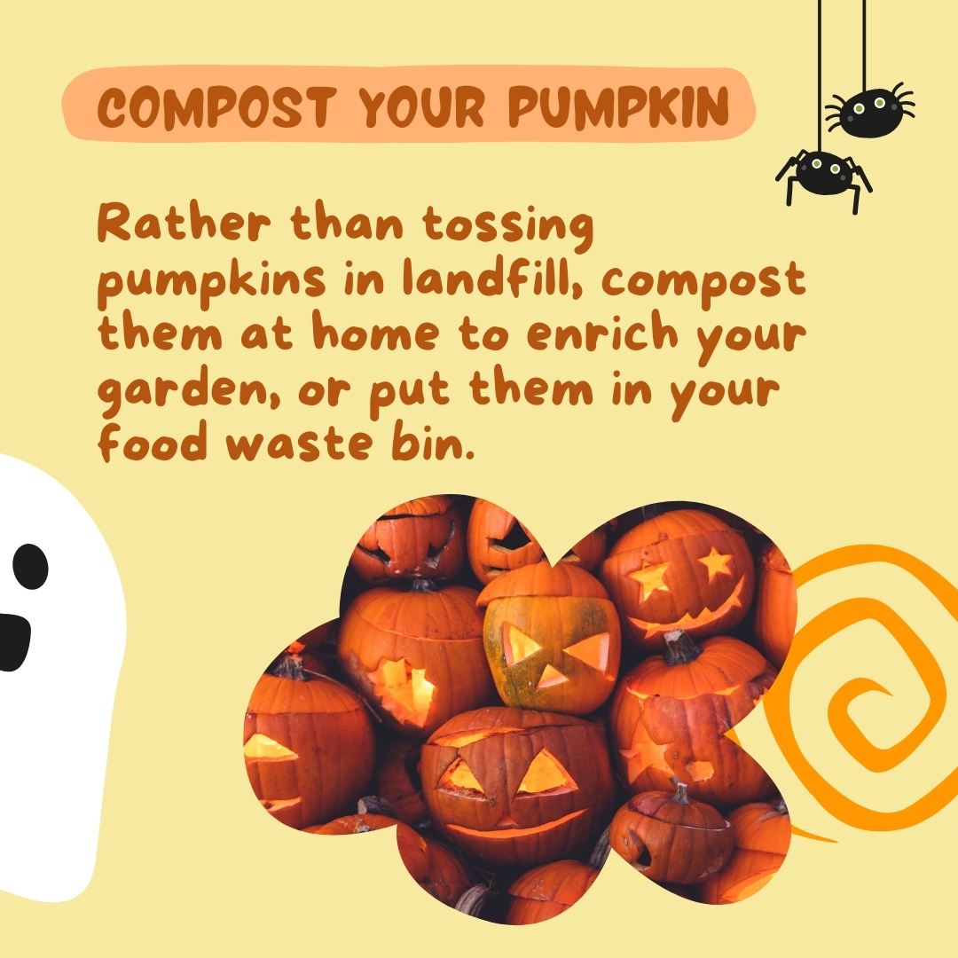 Don’t be spooked by your water consumption! Here are some easy ways to save water and save money this Halloween 🎃👻

#Waterwise #SaveMoney #SaveWater #Halloween
