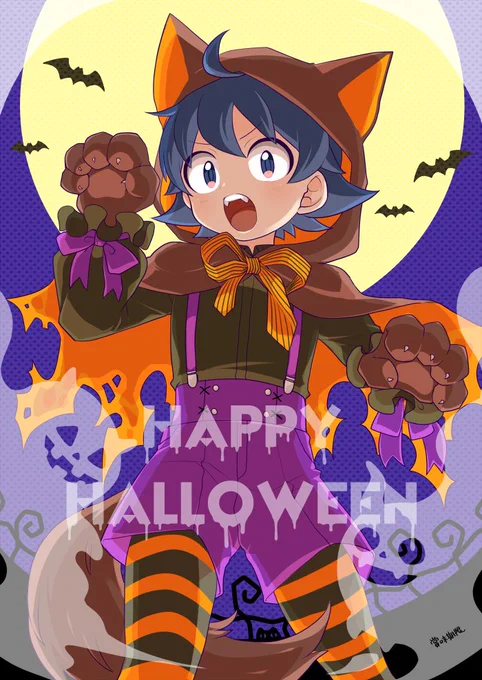 私も過去ハロウィンいるまち再掲しちゃお 
