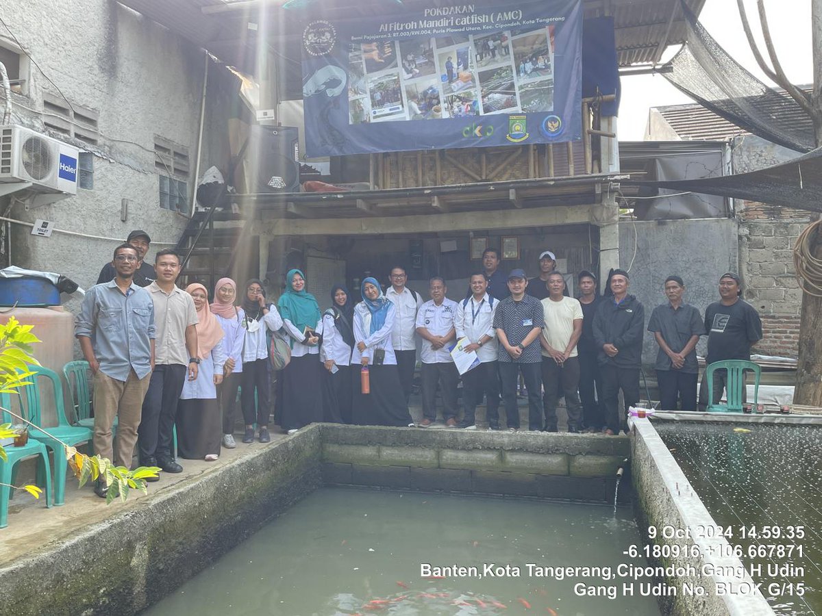 MPatekkai's tweet photo. Rabu (9/10), Patekkai, Luhkan Kota Bogor, menjadi Tim Penilai Lomba Kinerja Kelompok di Kota Tangerang Provinsi Banten, #GiatLuhkanSatminkalBogor #aktivitas @pusluh_bppsdm @brpbatpp_bogor @bppsdm_kp https://t.co/Il7BqOy7mL