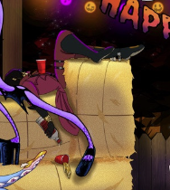 jackillynn's tweet photo. Psy went to the party as Dante from DMC, however the motherfucker raced to the bottom of his drinks and is out like a light.
#theheroesoftomorrow
#psylu
#halloween
#indieanimation
#animation
#HALLOWEENPARTY https://t.co/SAFtg8PPB7