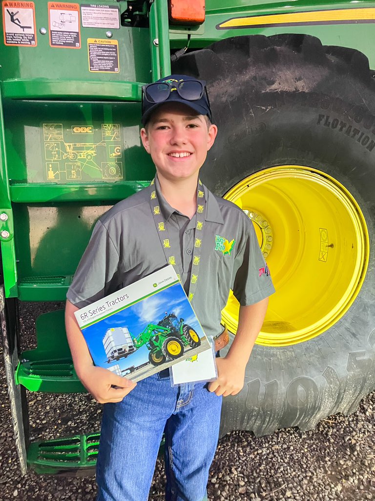 The best Halloween costume this year? An Ag-Pro Salesman, of course! Keep an eye out as he goes door-to-door in the neighborhood, collecting candy and selling tractors! 🎃 Happy Halloween from the Ag-Pro team!