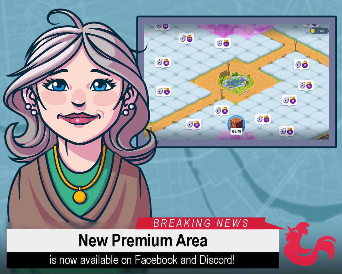 “As suggested by the community, the pond has been replaced with a new Premium Area that allows players to connect the fields between the level 14-22 areas. This new Premium Area (4x4 tiles) also contains 153 Gems, 891 Coins and 160 crates.” 🚜

Maggie, your Farmin' journalist 🖊️
