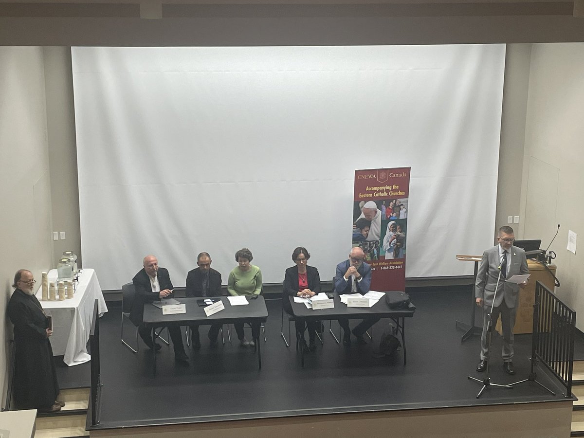 Sheptytsky Institute (@sheptytsky) on Twitter photo Day 1 of the International Conference Marking the 80th Anniversary of the Death of Metropolitan Andrey Sheptytsky here at <a href="/uStMikes/">University of St. Michael's College</a>
<a href="/RSM_Theology/">Regis St. Michael's Faculty of Theology</a> Dean Skira is introducing guests before the first panel begins: Sheptytsky and Politics 1898-1939. Day 1 of the International Conference Marking the 80th Anniversary of the Death of Metropolitan Andrey Sheptytsky here at <a href="/uStMikes/">University of St. Michael's College</a>
<a href="/RSM_Theology/">Regis St. Michael's Faculty of Theology</a> Dean Skira is introducing guests before the first panel begins: Sheptytsky and Politics 1898-1939.