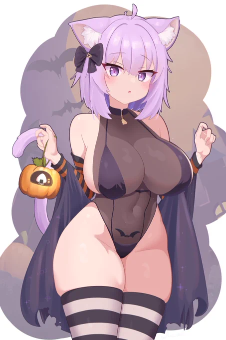 Halloweenおかゆ#絵かゆ #HOLOctober 