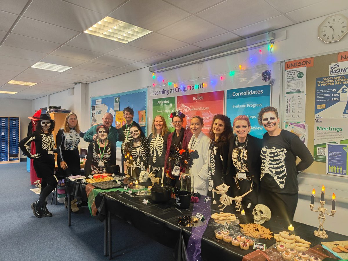 Science department (@craigiescience) on Twitter photo Another year another Halloween! Team Science putting on a spread for the rest of the staff at our monthly faculty bring-a-bake <a href="/CraigmountHS/">Craigmount High School</a> #halloween2024 #teamscience Another year another Halloween! Team Science putting on a spread for the rest of the staff at our monthly faculty bring-a-bake <a href="/CraigmountHS/">Craigmount High School</a> #halloween2024 #teamscience