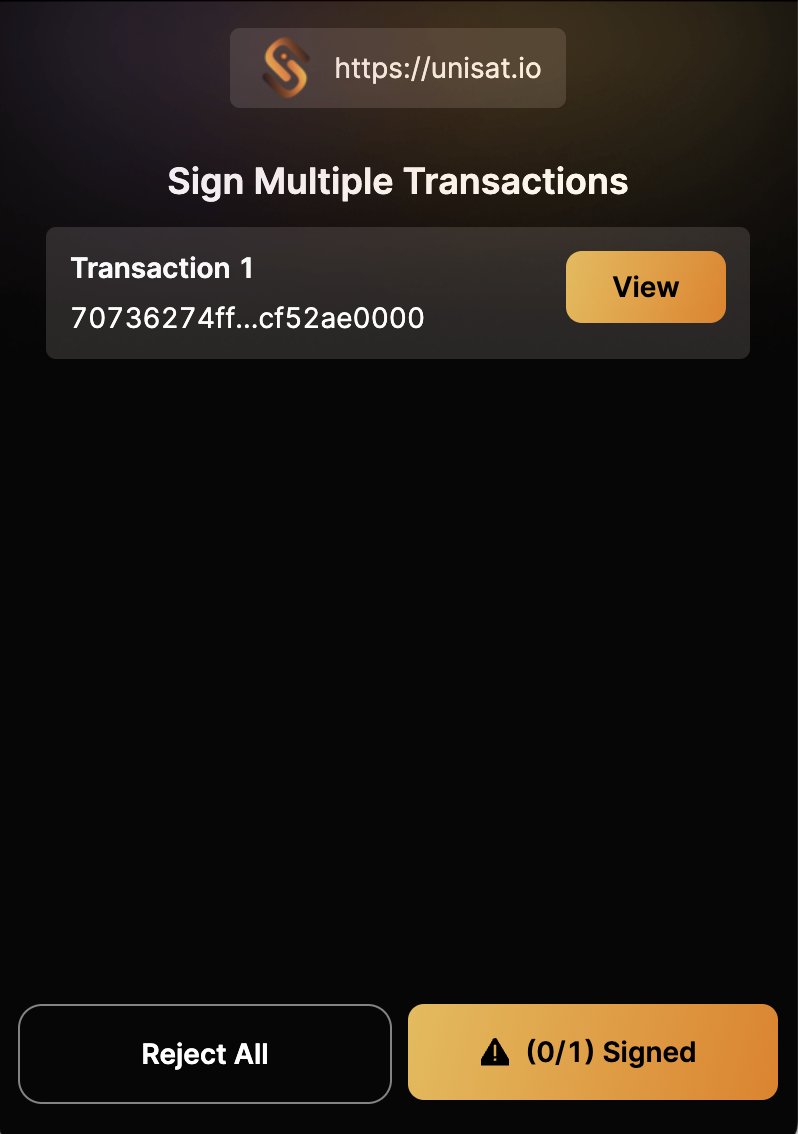 UniSat - wallet, explorer & extension for bitcoin. tweet media
