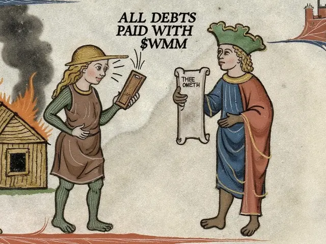I paid off the mortgage on the castle m'lady 👨‍🌾🐉 $WMM