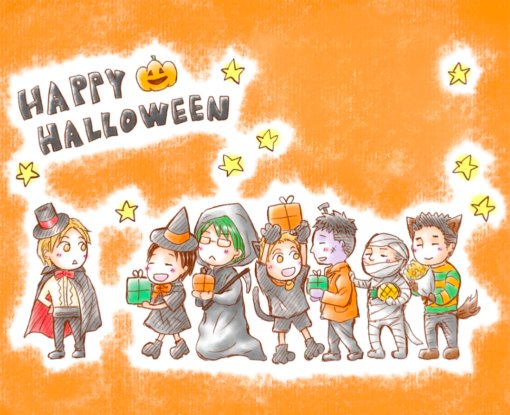HAPPYハロウィン秀徳🎃
