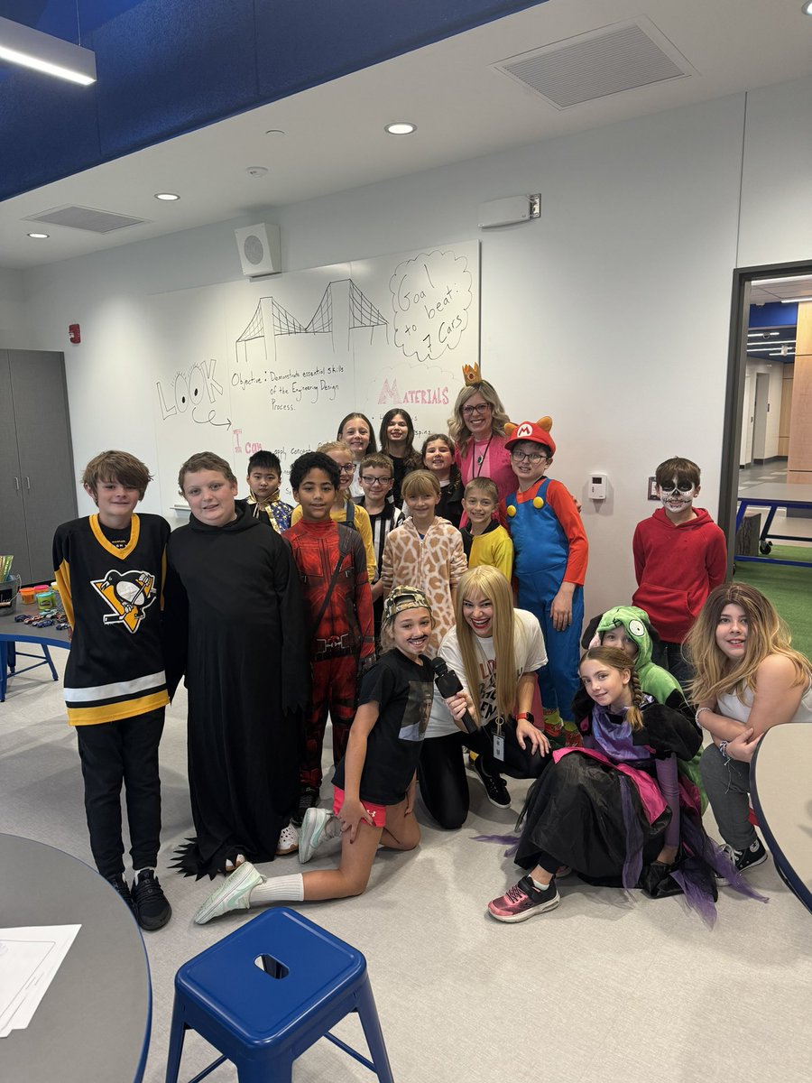 MrsBenzTIS's tweet image. 🎃 Our incredible fourth and fifth grade Trinity Hillers showed up in full Halloween spirit today! With creative costumes &amp;amp; a love for learning, they’re making this season spook-tacular. Go Hillers! 👻📚 #TrinityIntermediateRocks #HillerPride #LearningWithSpirit @TRINITY_MLUCAS
