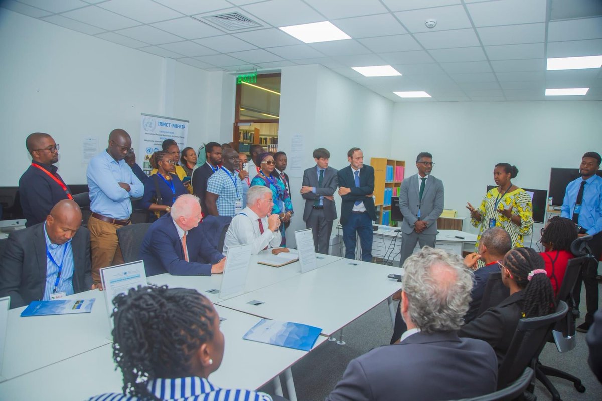 unirmct's tweet photo. #IRMCT welcomed distinguished officials, including the Mayor of The Hague and the Ambassador of the Netherlands to Tanzania. After presentations by IRMCT officials, they toured the courtroom and archives. #JusticeWeek https://t.co/bfRD0KHYXc