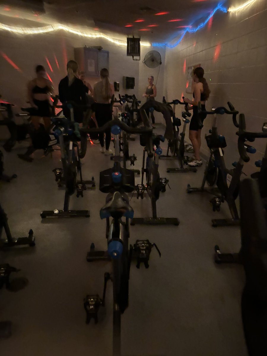 Gabi_spin05's tweet photo. Tried spin this morning!! What a great way to start the day! @massarv_pafm 
#techwell https://t.co/bUmSNaWr3Y