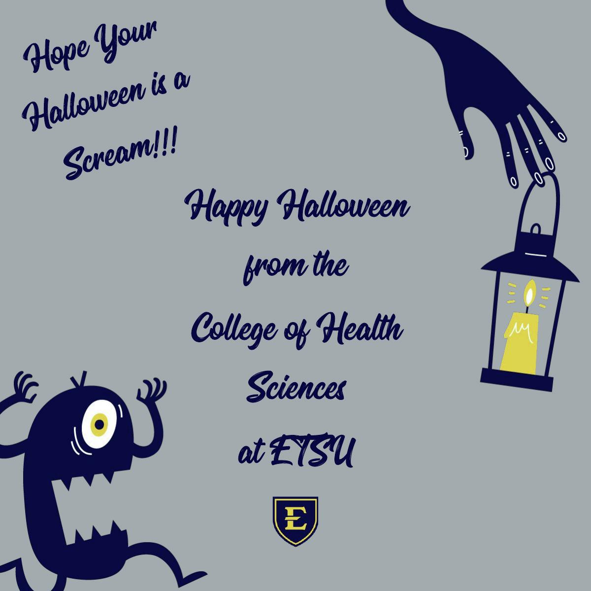 ETSUCCRHS's tweet photo. Happy Halloween from CHS!! 👻💀🎃 https://t.co/6dq69HDMuA