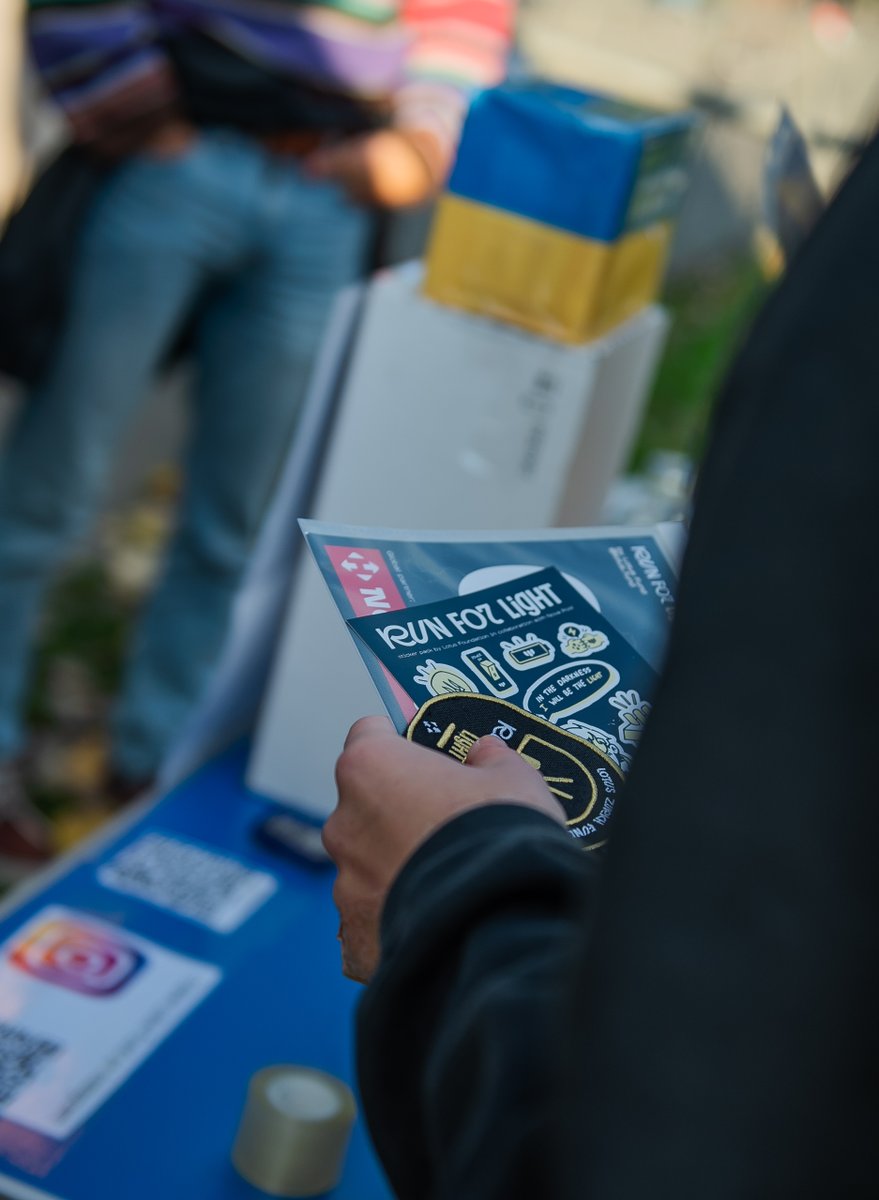 uasaz_ch's tweet photo. On Oct 5, with "Lotus fund", we organized the charity event "Run for Light". We raised ~2,150 CHF to support 🇺🇦 medical workers buying med equipment for blood analysis. This event was part of an international campaign, where we run the letter "F" from the "Run For Light" phrase. https://t.co/IsBz9ADDda