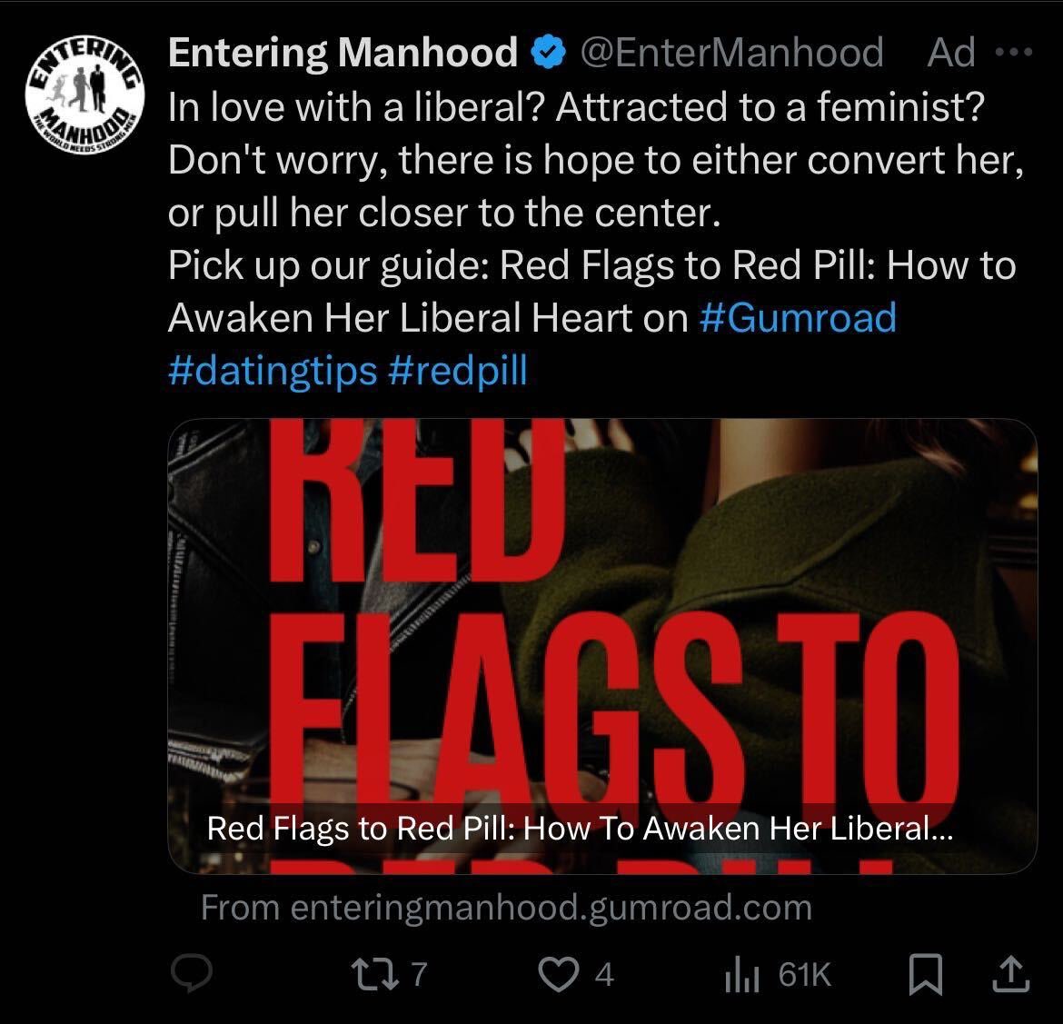 Why does the algorithm think I’m the correct audience here?