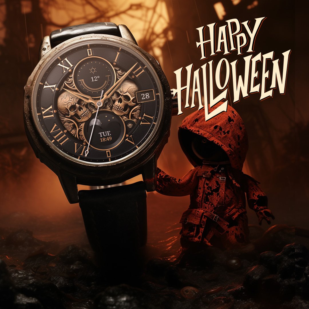 MStyles4you's tweet photo. 🎃 Happy Halloween 🎃 

S4U Mystique (Wear OS 3+ watch face)
https://t.co/chhc3Bizco

👻 https://t.co/2OajWbMDpG