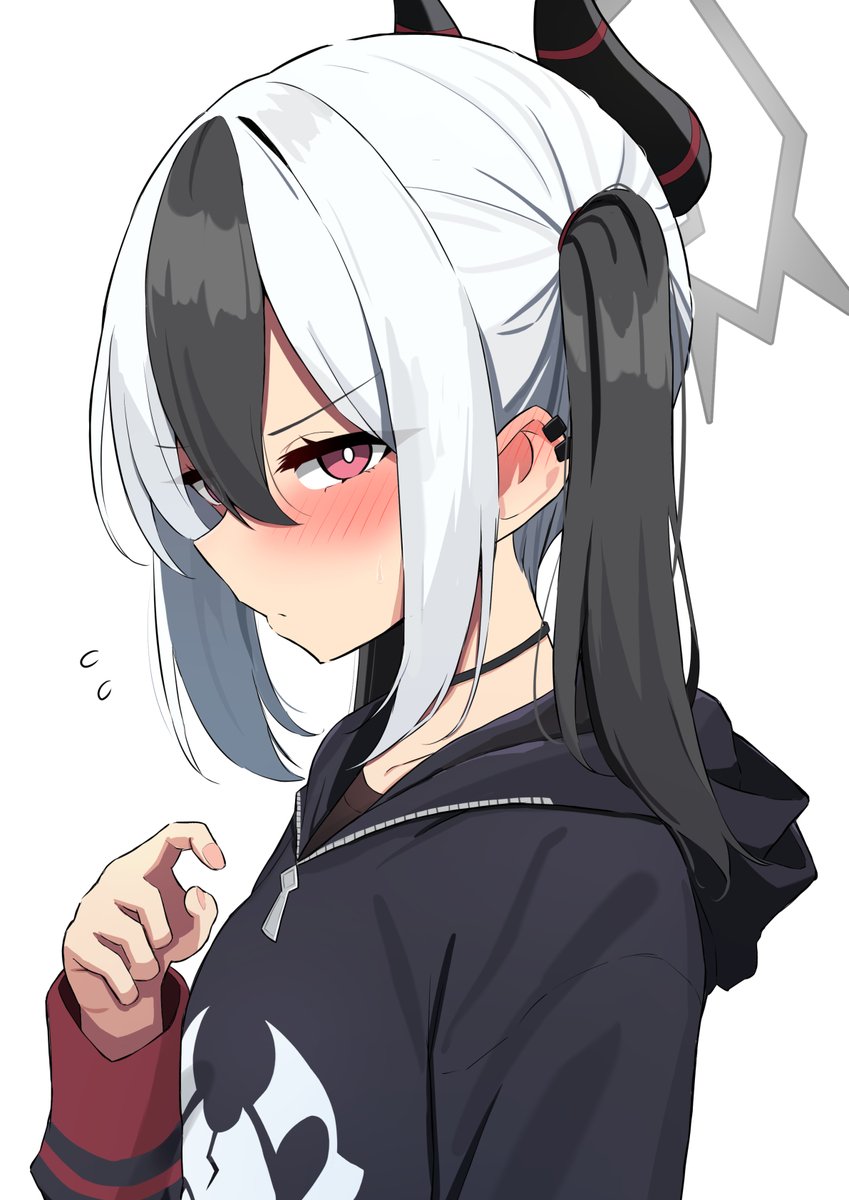 カヨコ「先生がアイドルにハマっていると聞き、髪型を変えてみたカヨコ#ブルアカ 」|あめのっちのイラスト