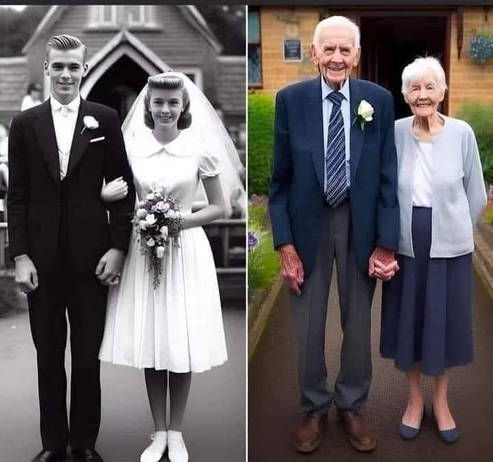 Хүний хувь тавилан гэж. Тэд хамтдаа 80 жил амьдарч байна гэнэ. Эрэгтэй нь 103тай бол эхнэр нь 101тэй ажээ. Ховор шүү тэ💝