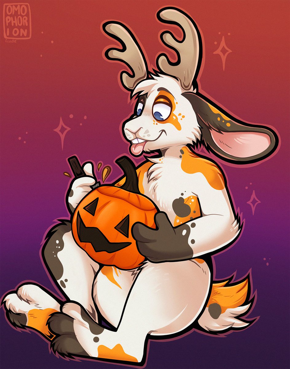 some halloween pumpkin carving for <a href="/KingSabear/">saba</a> 🎃