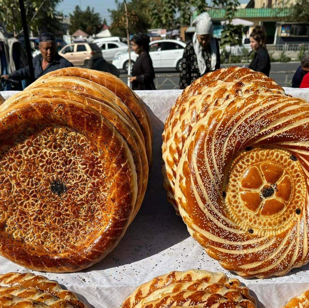 Özbekistan’ın nakışlı ekmeği