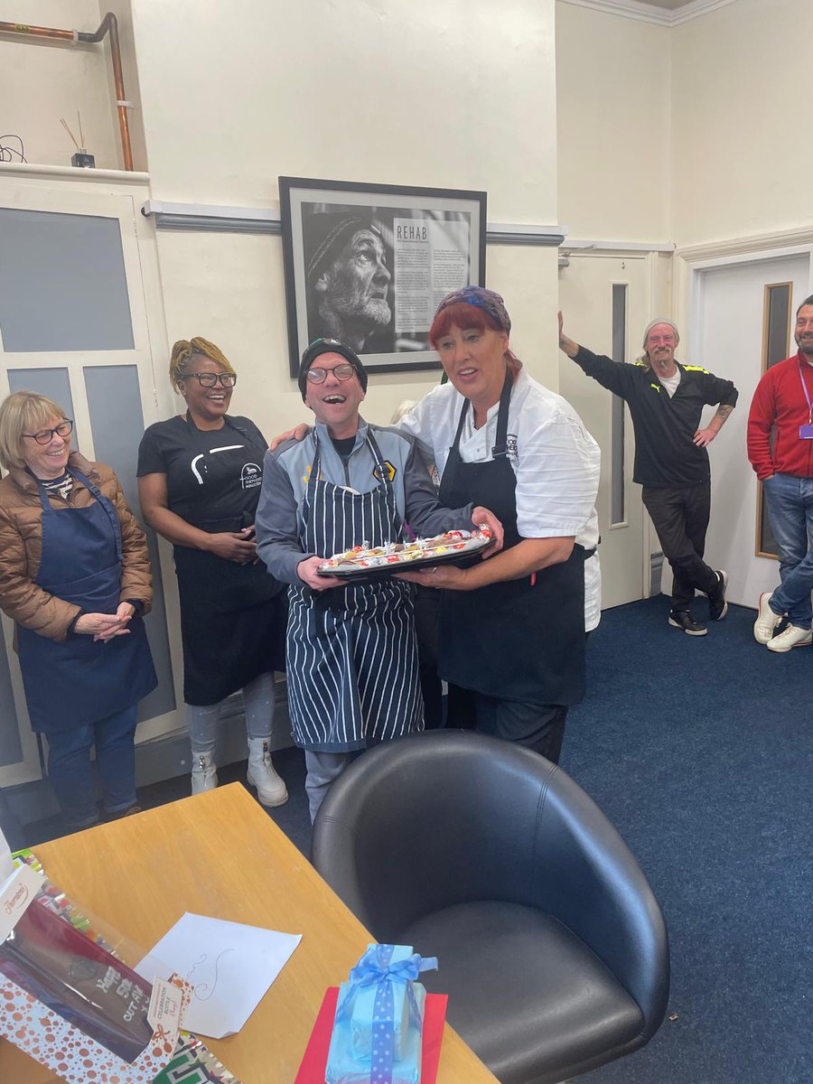 GSM_Wolves's tweet photo. Alan is one of our fantastic service user volunteers - and this week he turned 50!
Hope it was a belting day Alan, and keep up with he fantastic volunteering! π
#GSMWolves https://t.co/E0WAHFof46