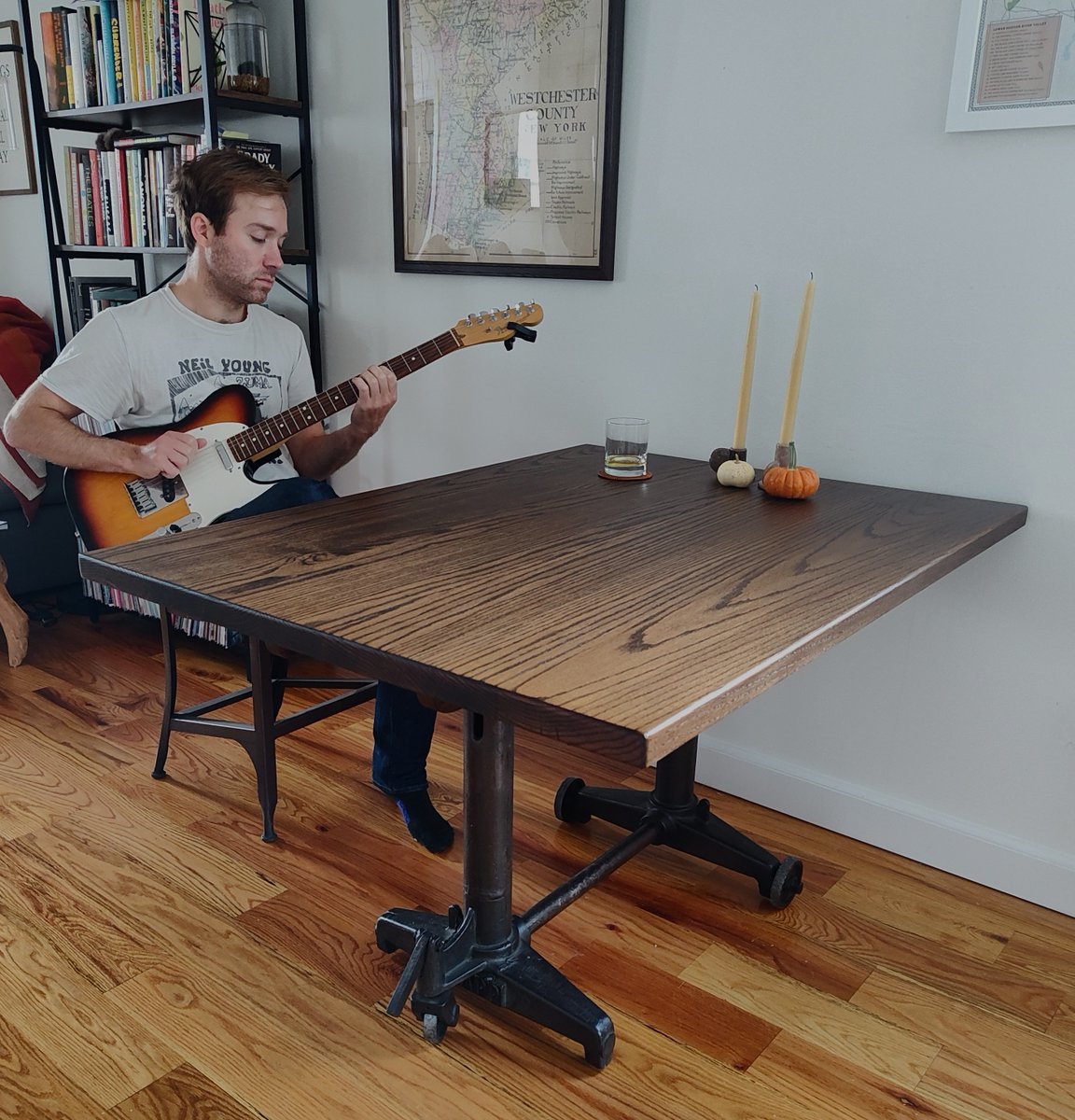 GetBackInc1's tweet photo. Honored to build this beautiful custom table for musician Rory Alexzander. Check out his new single "give it aim" dropping everywhere Nov. 7th (Spotify pre-save link below)
https://t.co/21aZ7A68wk...
#vintageindustrial #vintageindustrialfurniture #diningtable #diningtabledecor https://t.co/xv7vnL71cU