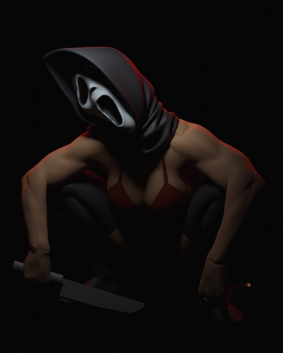 Happy Halloween! 🎃 
If I finish this tomorrow I’ll release the STL for free.