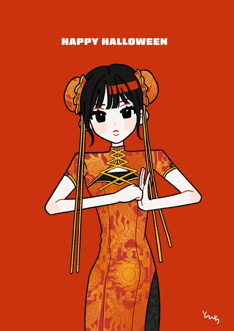 チャイナなぱるも我爱你 #ぱるばむ #桜庭遥花