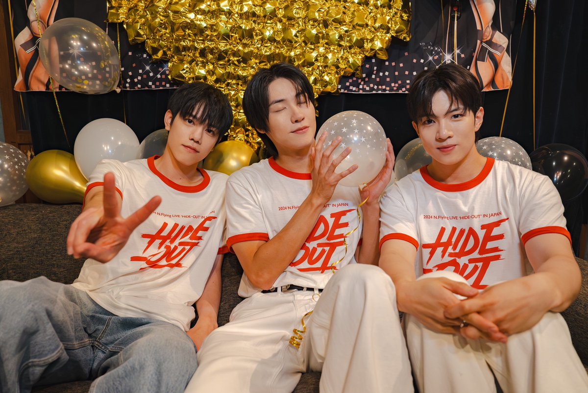 NF_official_jp's tweet photo. ＼2024 N.Flying LIVE "HIDE-OUT" IN JAPAN／
名古屋公演終了⏰

#NFia と過ごす時間は最高です!!✨#NFlying のアジトに遊びに来てくれてありがとうございました❣️🐧
次は、大阪でお会いしましょう🙌

🎟一般発売中!!
https://t.co/VY6JBmBbnD
※最新の販売状況は各販売サイトをご確認ください⚠ https://t.co/czCCLT2EBy