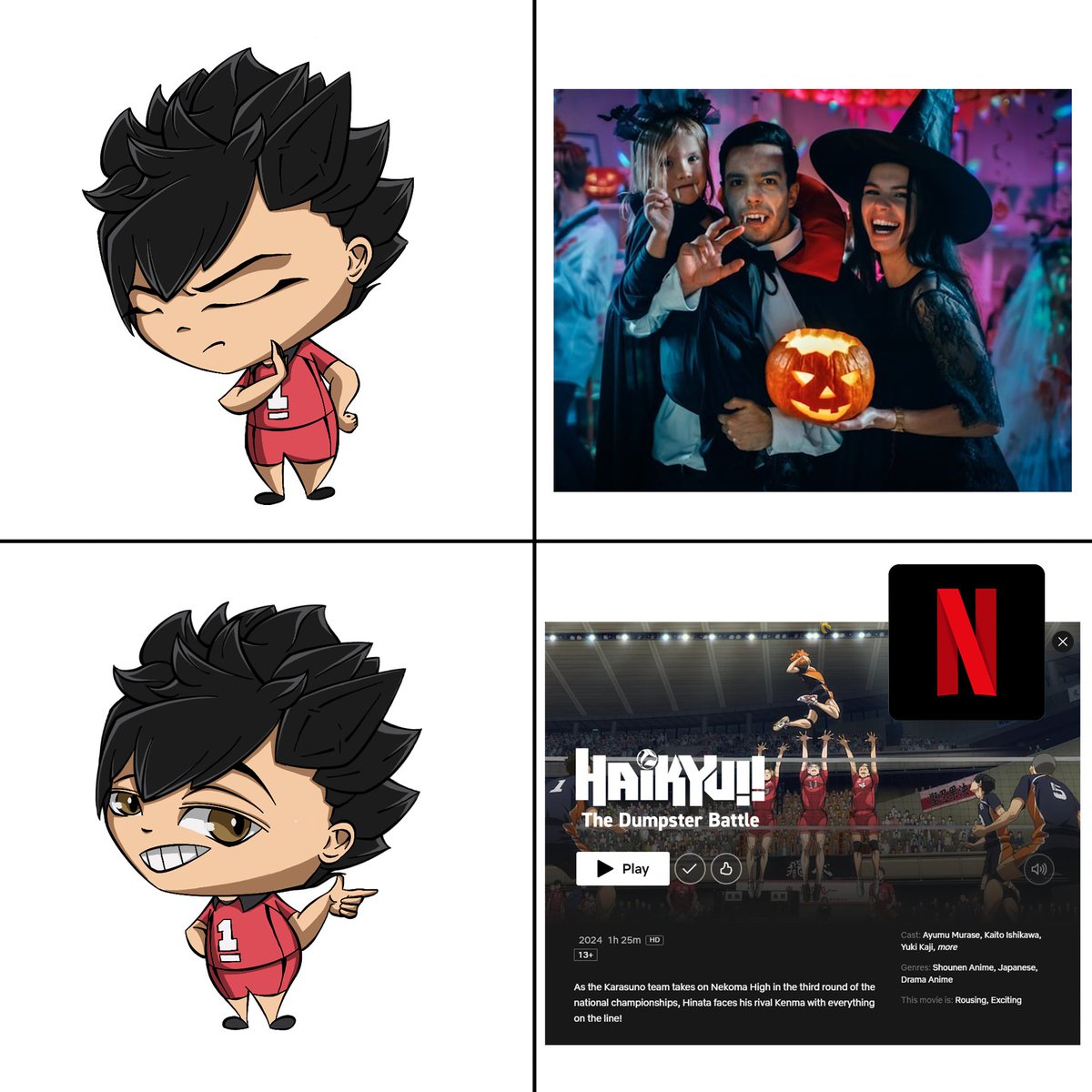 _artrabbit's tweet image. Happy 31st October guys!
#haikyuu #haikyuufanart #kurootetsurou