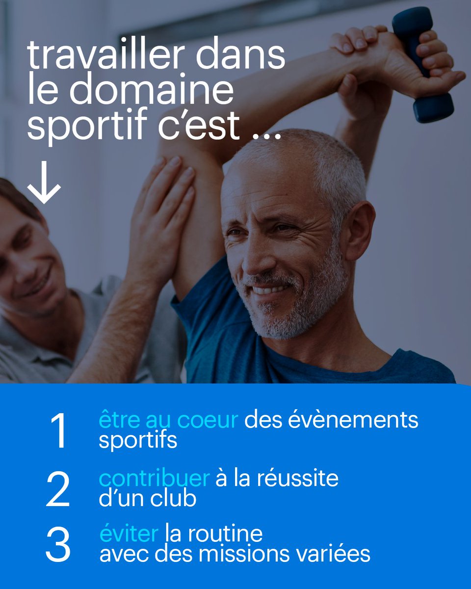 Les passionnés de sport ne sont pas que sur le terrain ! De nombreux talents œuvrent en coulisses pour donner vie aux événements : agent de billetterie, responsable événementiel ou encore agent d’accueil ! ✨