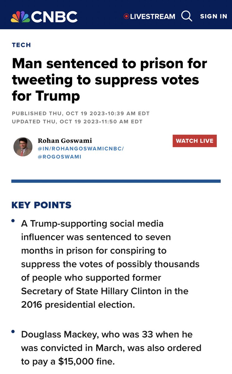 libsoftiktok's tweet image. Jimmy Kimmel instructs viewers that if they’re voting for Trump they should vote late like Thursday or Friday.

Wasn’t Douglass Mackey sentenced to prison for doing something similar?

Will @TheJusticeDept investigate Jimmy Kimmel?