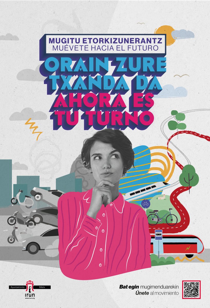 Irun_informa's tweet photo. 🌱 #Irun, mugikortasun jasangarriaren alde

🚴‍♀️ «Zure txanda da. Mugitu etorkizunerantz» lelopean, abian da mugikortasun jasangarriaren onurak sustatzea helburu duen kanpaina.

📎 Irakurri kanpainaren inguruko xehetasun guztiak hemen: https://t.co/teXc61y5SA https://t.co/k7oeWSQvY4