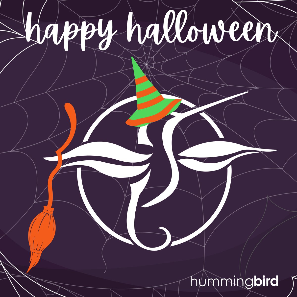 🎃👻 Happy Halloween from Hummingbird Creative Group! 👻🎃
Let’s make sure your brand is unforgettable—no tricks, just treats! 🎃✨ #HappyHalloween #BrandStrategy #StandOut