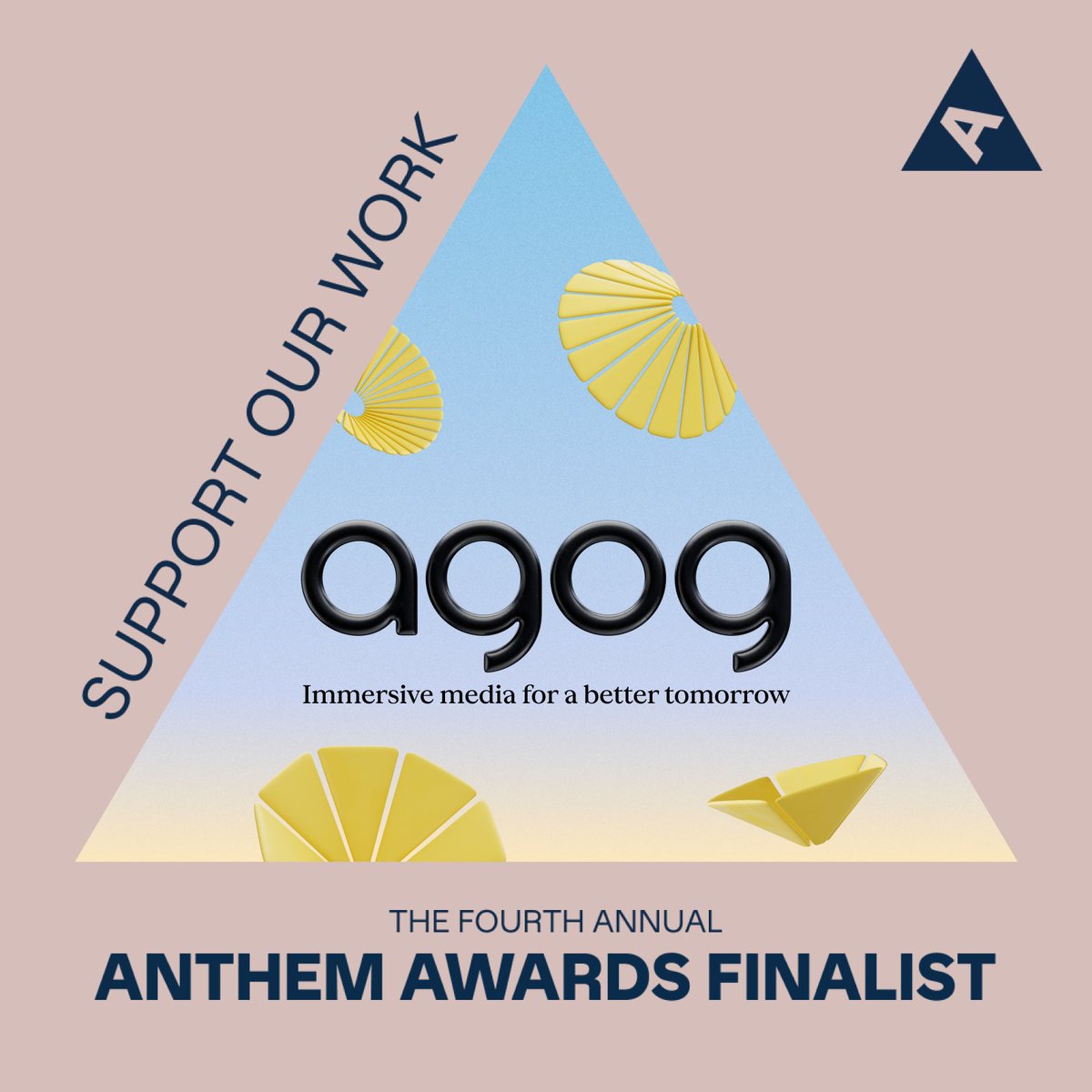 No electoral college. No gerrymandering. Just a good ol' fashioned popular vote. 🗳️

Today's the last day to help Agog win an Anthem Award—like a Webby for social good! 

Vote here: celebrate.anthemawards.com/PublicVoting#/…
