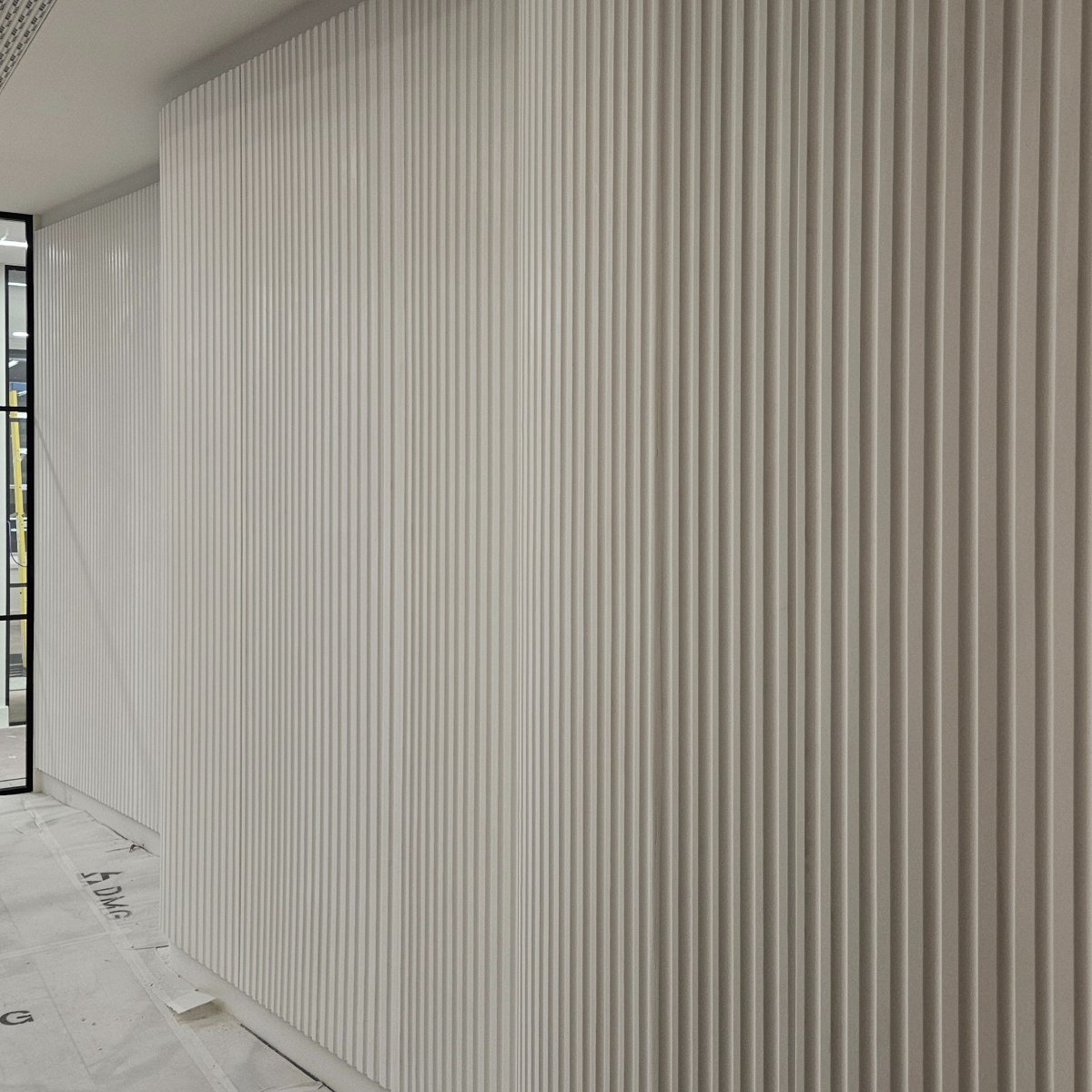 ParametricWalls's tweet photo. Discover the latest marvel from Parametric Walls! 🌟 This stunning thermoformed fluted masterpiece now graces the reception of a chic #London office 🏢✨ #OfficeDesignInspiration #MarioRomano #InteriorDesign #ThermoformedWalls #ParametricWalls #ReceptionDesign https://t.co/XGp9dxipbm