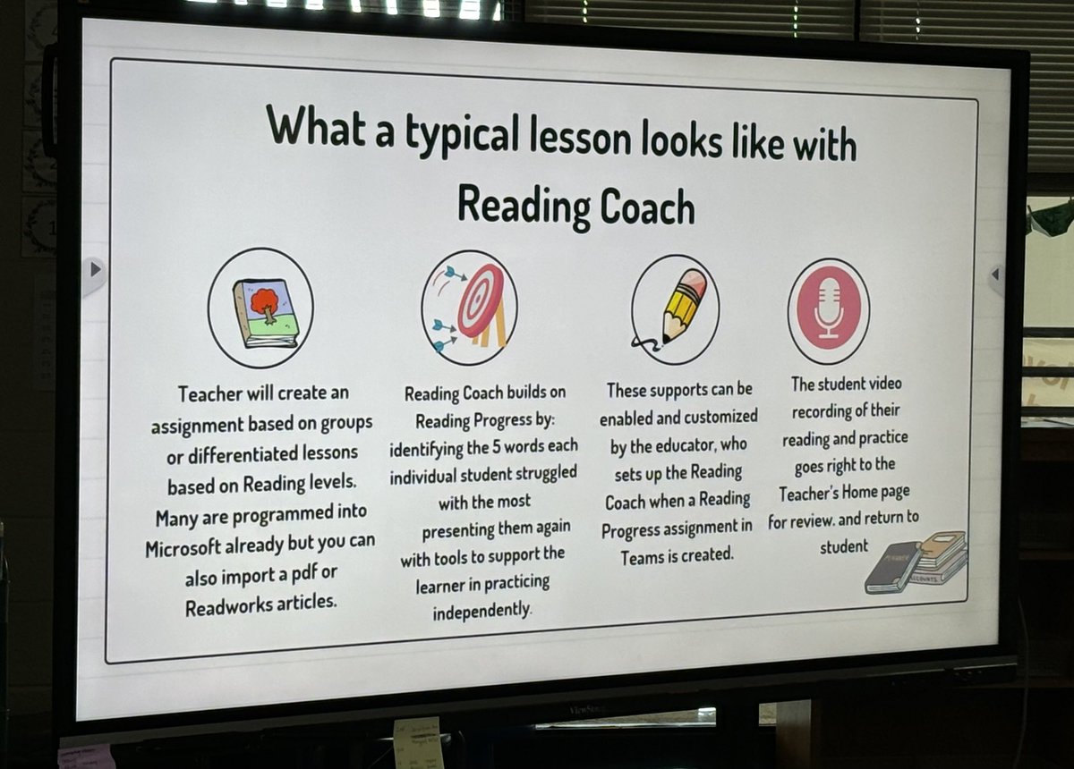 Great tech PD session led by @dBJCS1 about Microsoft Reading Coach! <a href="/jcityTNschools/">JohnsonCitySchools</a> #JCSTechLeads