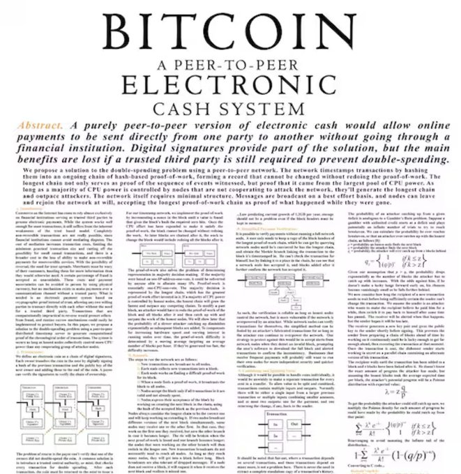 🚨HAPPY 16TH BIRTHDAY TO THE BITCOIN WHITE PAPER

16 years ago today, Satoshi Nakamoto released the Bitcoin white paper, “Bitcoin: A Peer-to-Peer Electronic Cash System.”

This 9-page document, published on October 31, 2008, introduced a decentralized digital currency that