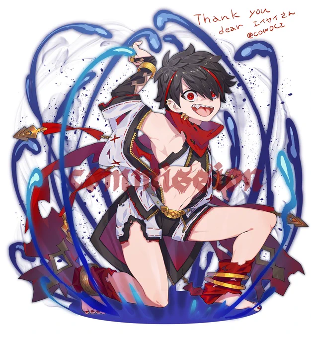 スケブで描かせていただきました!