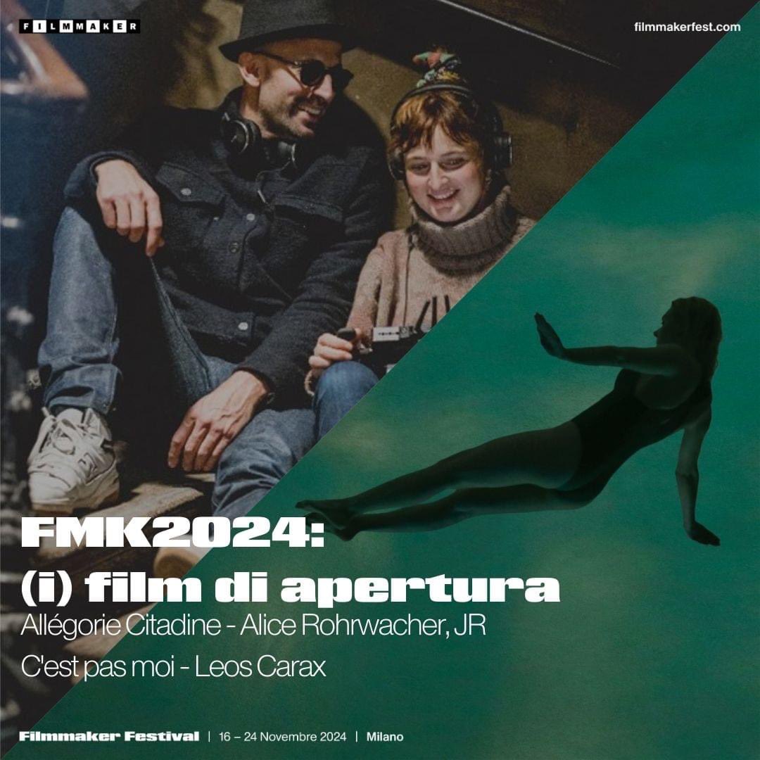 Ad aprire Filmmaker 2024, sabato 16 novembre all’Arcobaleno Film Center 𝗔𝗹𝗹é𝗴𝗼𝗿𝗶𝗲 𝗖𝗶𝘁𝗮𝗱𝗶𝗻𝗲 𝗱𝗶 𝗔𝗹𝗶𝗰𝗲 #𝗥𝗼𝗵𝗿𝘄𝗮𝗰𝗵𝗲𝗿 𝗲 #𝗝𝗥 𝗲 𝗖'𝗲𝘀𝘁 𝗽𝗮𝘀 𝗺𝗼𝗶 𝗱𝗶 𝗟𝗲𝗼𝘀 #𝗖𝗮𝗿𝗮𝘅 
Non mancate!

filmmakerfest.com/News/2566