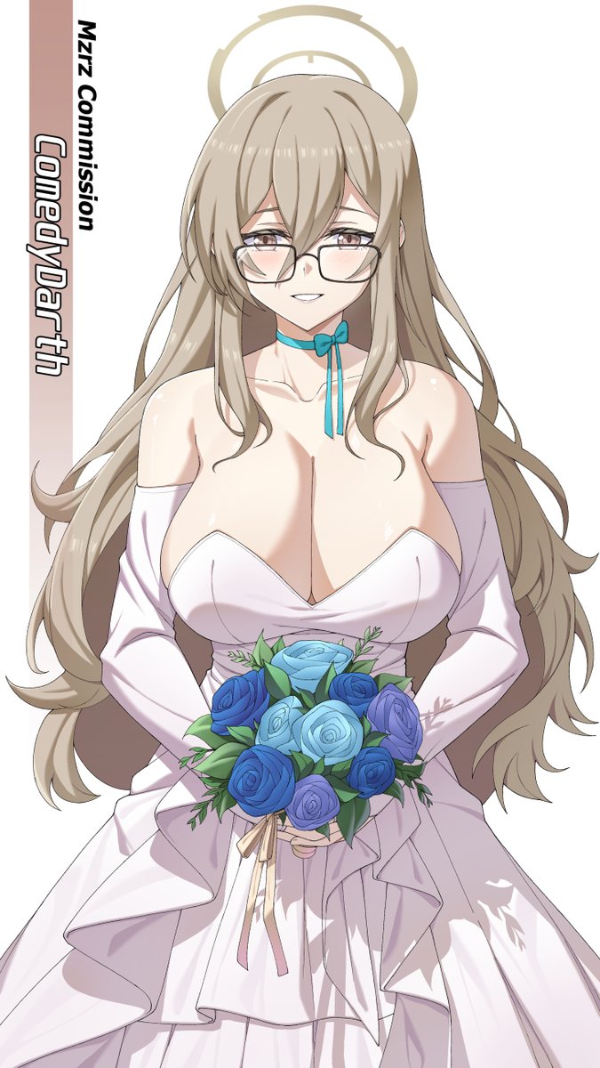 mzrz555's tweet photo. Wedding Akane Commission from ComedyDarth (Via VGen)
#Commission #BlueArchive #ブルアカ https://t.co/7ba5JrpDZ5