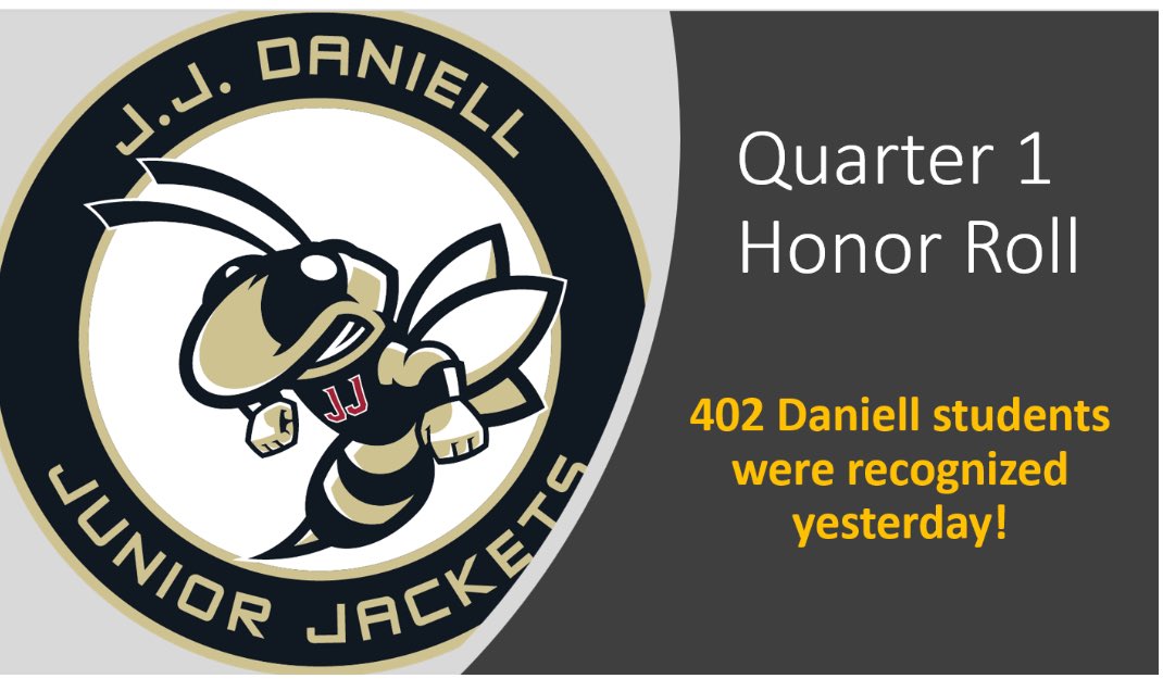 AmyStump6's tweet photo. Congratulations to JJ Daniell’s Q1 honor roll students!
@JJ_DaniellMS @CobbSchools https://t.co/8LOVvHUlQR