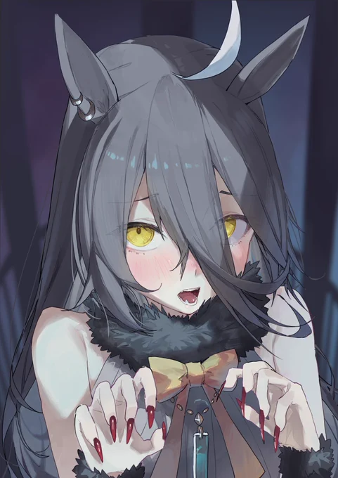 「Trick or Treat...」「…お菓子をくれないと…いたずらしちゃいます…」 