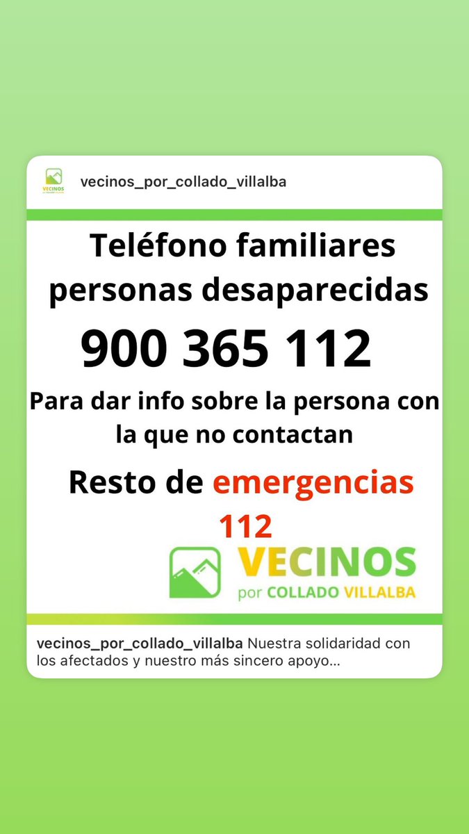 Vecinos por Collado Villalba tweet media