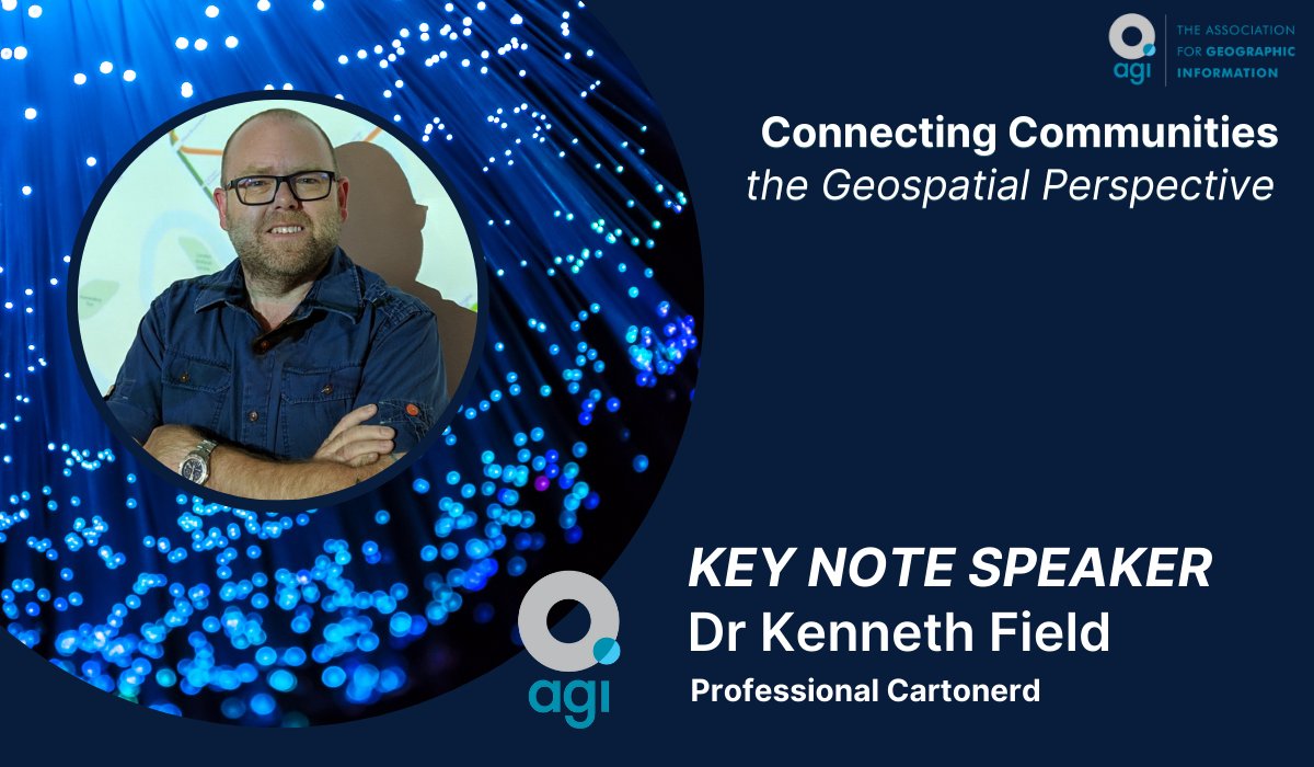 Association for Geographic Information (@geocommunity) on Twitter photo <a href="/kennethfield/">Kenneth Field</a> will be joining us as a keynote speaker #GeoCom24 on the 28 November.
Maps are Ken’s passion, and profession so join as he presents Trust, Ethics, Politics… and Maps a presentation not to be missed.
🔗Register your place agi.org.uk/geocom/ <a href="/kennethfield/">Kenneth Field</a> will be joining us as a keynote speaker #GeoCom24 on the 28 November.
Maps are Ken’s passion, and profession so join as he presents Trust, Ethics, Politics… and Maps a presentation not to be missed.
🔗Register your place agi.org.uk/geocom/