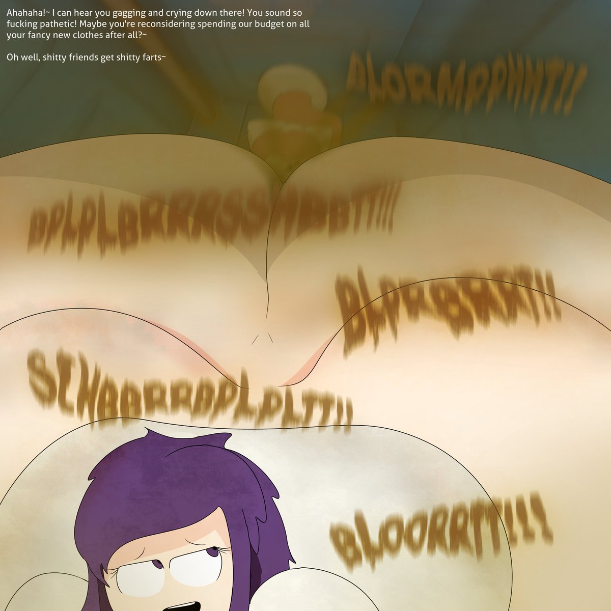 MetallicDX's tweet photo. For Halloween this year, I decided to draw the scariest thing of all! USING A PUBLIC RESTROOM OOOOOHHHHH SCARY!!!

At least Yuri doesn't seem to have a problem with it, though...

(shart and scat panels have been marked as sensitive!)

#fart #fartfetish https://t.co/orSXHut1ht