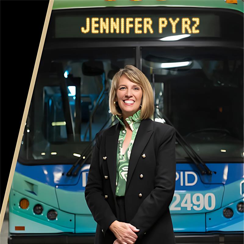 Move over Taylor Swift, there's a new woman stealing the headlines in Indy. This is Purdue featured IndyGo President &amp; CEO (and Purdue grad!) Jennifer Pyrz. Get the tea on how IndyGo's leading lady is transforming Indy through transit.
