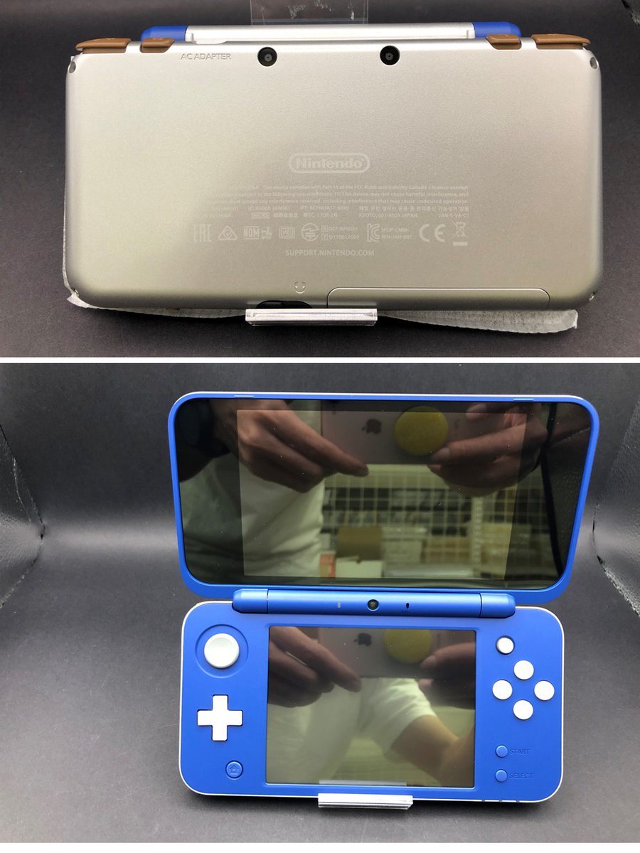 surugaya_AT's tweet image. 入荷情報
 Newニンテンドー2DSLL本体
💡HYLIAN SHIELD EDITION💡
かなり美品です🧐
#駿河屋 
#2DSLL #任天堂 #ゼルダの伝説 #ハイラル #Nintendo #nintendo2ds #Zelda