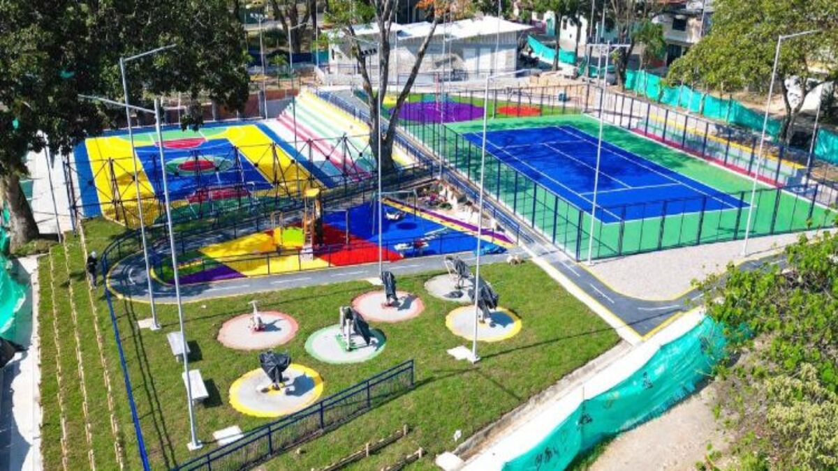 ¡Los funcionarios responden! Este domingo se entregará el Parque Sacúdete de Ibagué alertatolima.com/noticias/tolim…