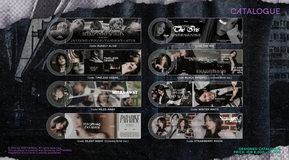 sherealest's tweet image. Mind to help repost? Thank you! 🛒⋆.˚

Seperti biasa, aku ✨OPEN DAILY✨ untuk layout by req dengan katalog di bawah ini ꒰lengkapnya bisa cek notion @ pinned!꒱. WH tertera di bio dan buat yang mau jajan atau tanya" dulu, bisa langsung mampir ke DM! 𓆩♡𓆪

#zonauang #zonajajan